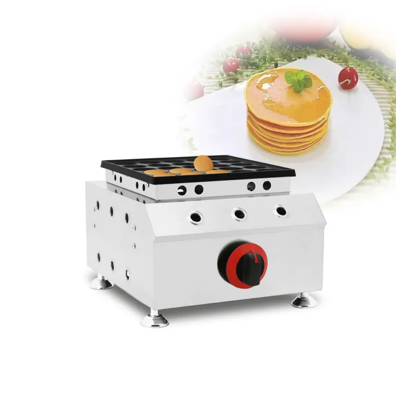 Macchina per panettiere per waffle per waffle maker per muffin a gas tipo poffertjes per la lavorazione degli alimenti