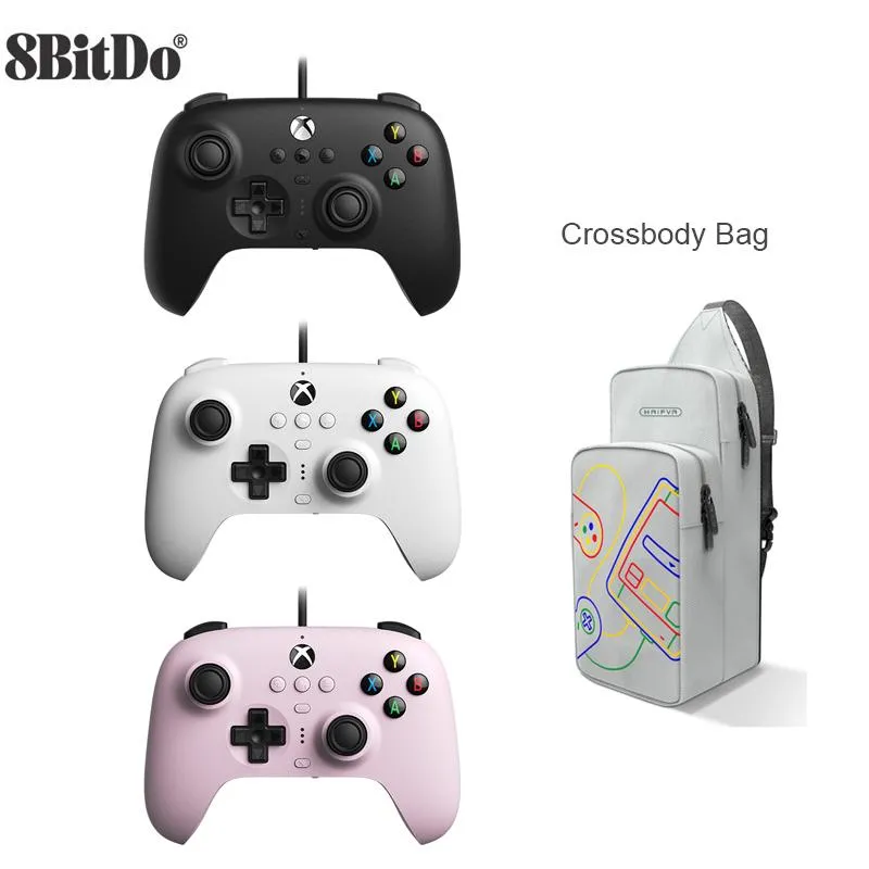 Игроки 8bitdo Ultimate Wired Controller Gamepad с джойстиком для Xbox Series, Series S, X, Xbox One, для аксессуаров для игры Windows 10