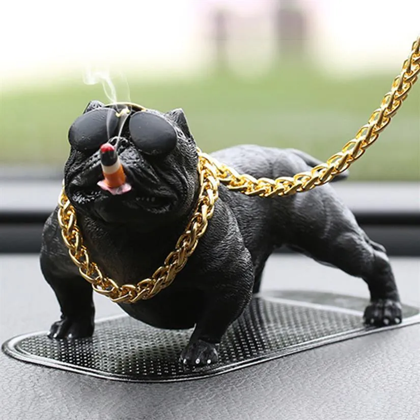 Car Dog Decor Car Interior Simulation Hully Dog Doll Accessories ornments261j