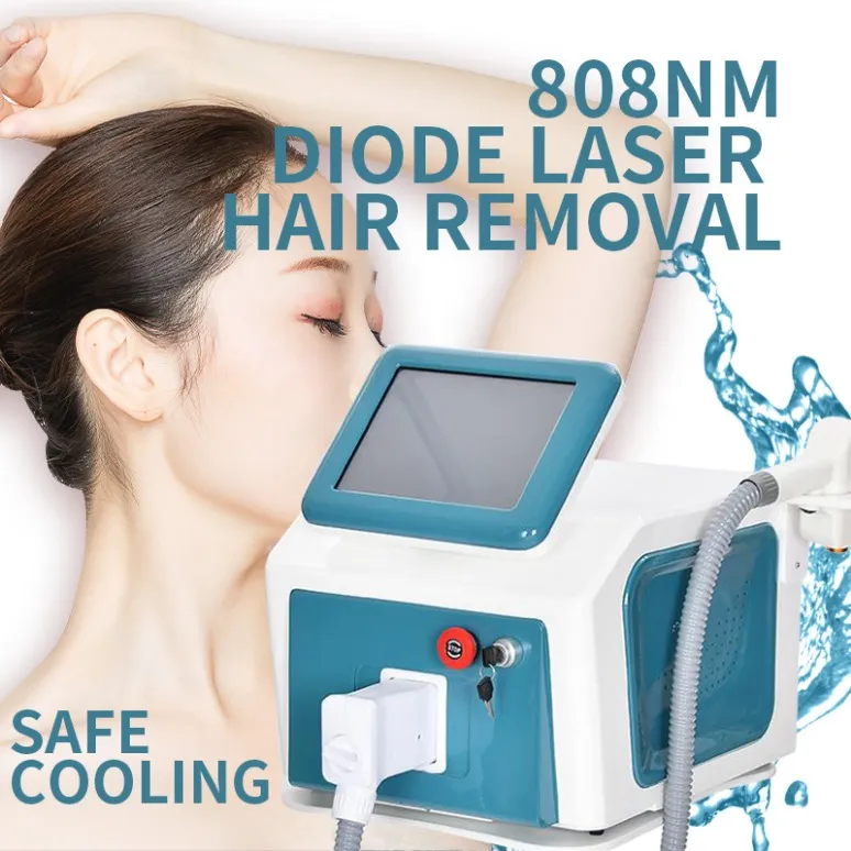 Laser Machine 300W Forte Puissance Indolore 808Nm Diode Laser Épilation Permanente Beauté Machine Pour Salon