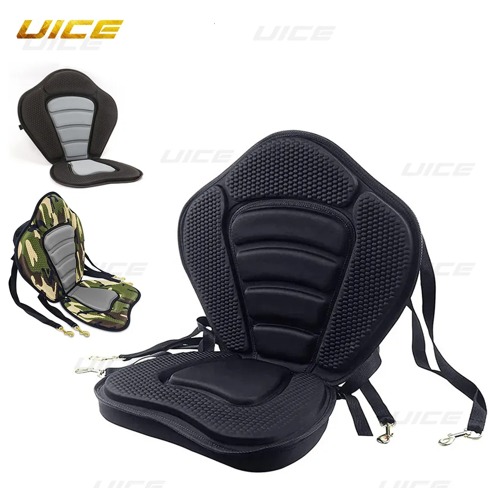 Accesorios para kayak Asiento acolchado para kayak Accesorios para kayak Accesorios para botes Respaldo inflable para tabla de remo Base antideslizante suave Respaldo ajustable 230726