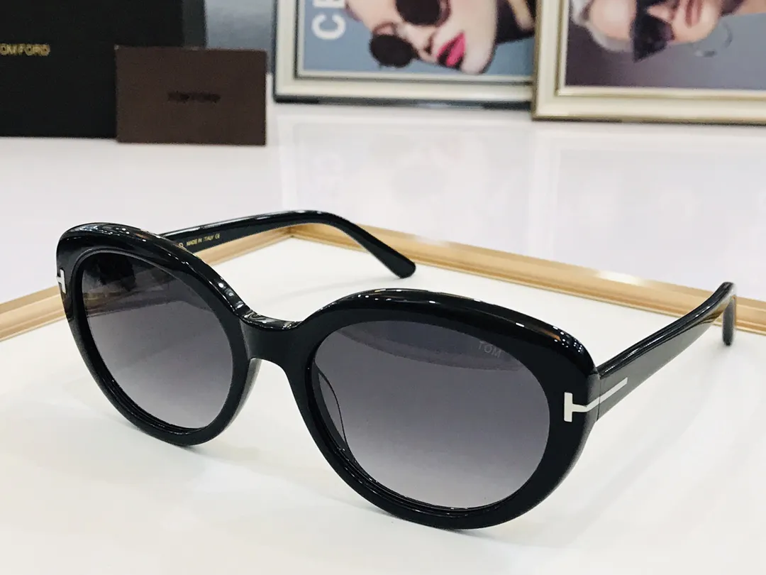 Modedesigner-Tom-Sonnenbrille für Damen und Herren, Carter-Buffs-Brille, Markendesign, quadratische Sonnenbrille aus echtem Büffelhorn, Vintage-Brille, randloses Carti-Glas