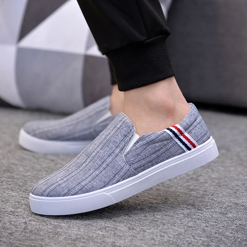 Breathable Canvas Slip On Shoes For Men, Soft And Easy To Wear From ...
