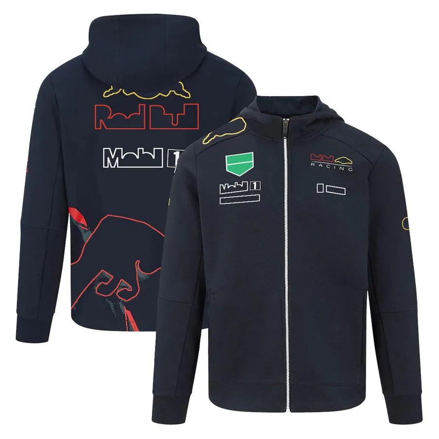 2022 New F1 Team Sweater Formula One Racing Team Racing Suit Fans Pull en polaire mince pour hommes Warm Windproof Workwear Customiza2558