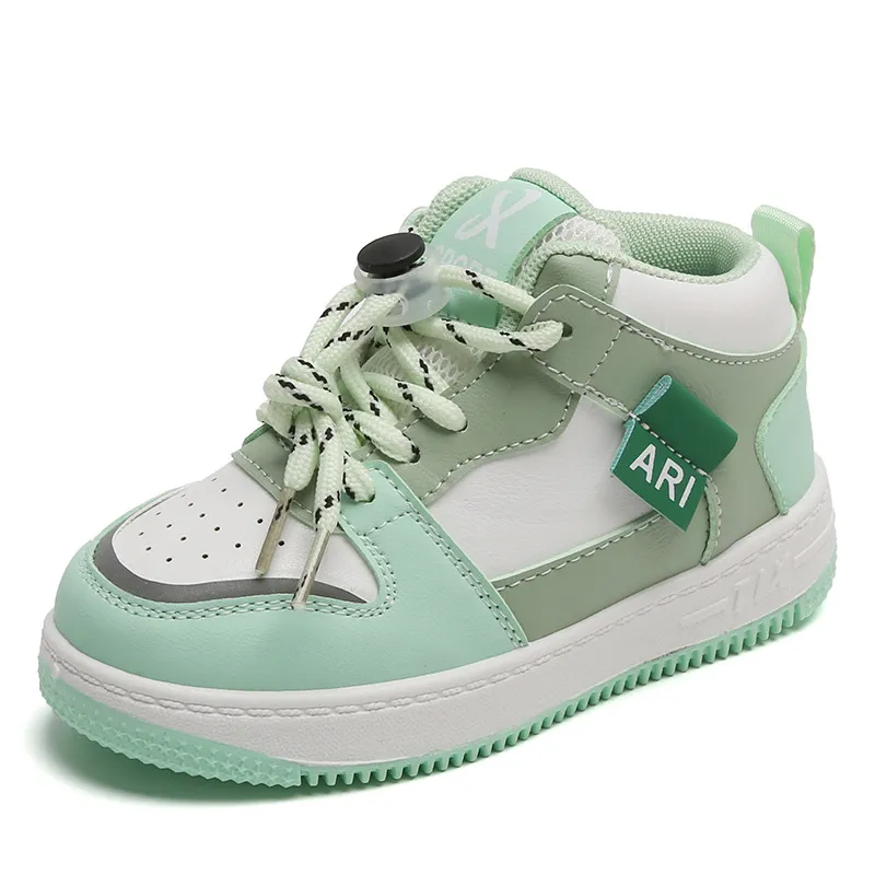Children Sneakers Girls Running Shoes Boys High Top Tennis Basketball Sneakers Kids Casual Shoe Soft Soled Baby Toddler Shoes