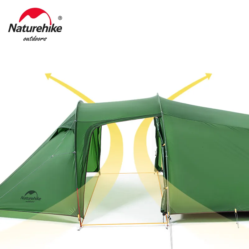 Opalus 2 3 4 Person Tent 20D Waterproof Ultralight Camping Tent For Hiking 3 Season Family Travel 230726 From Ren05 151.28 DHgate.Com