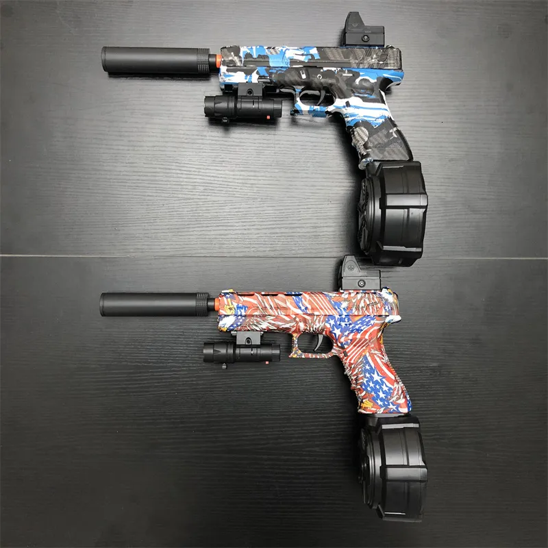 Mini pistolets de tir à billes en peluche avec blasters à billes en mousse  pour enfants - Jouets de tir amusants à l'intérieur ou à l'extérieur