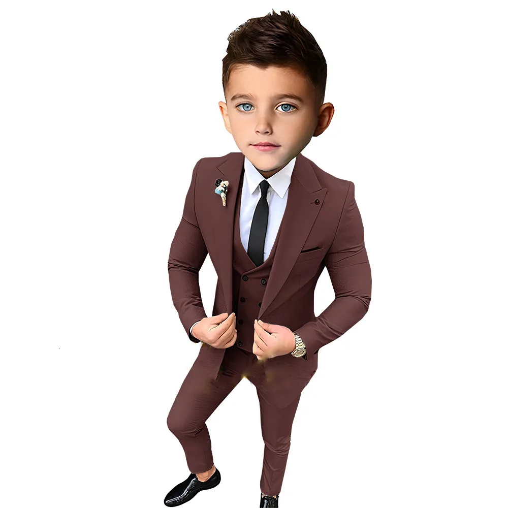 Boys Formal Gentleman Outfits Long Sleeve bowtie - Temu