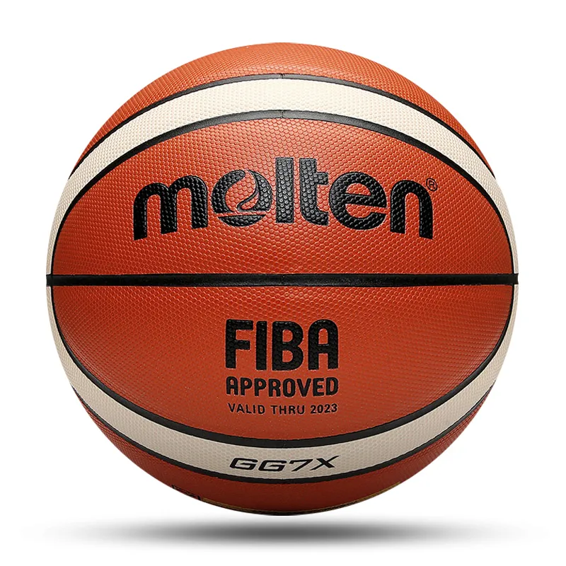 Bollar högkvalitativa basketboll Boll Officiell storlek 7 6 5 PU LÄDER utomhus inomhus match träning män kvinnor baloncesto 230726