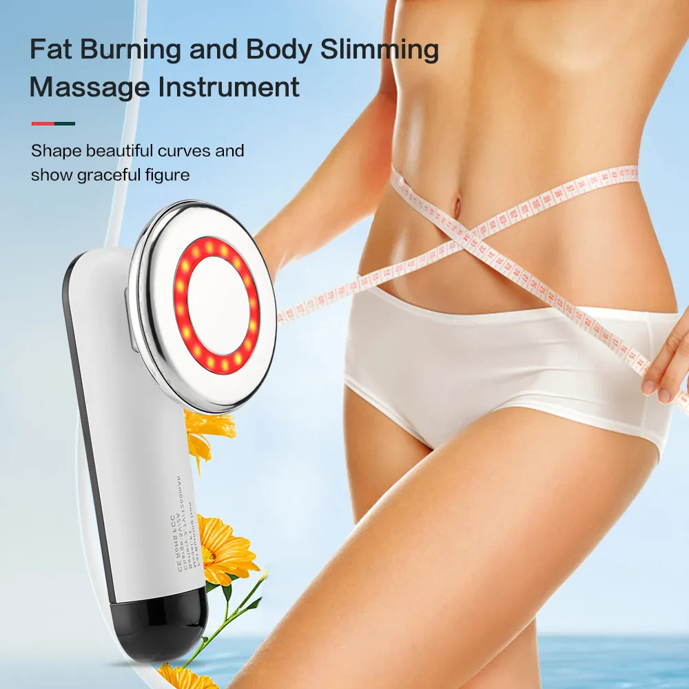 Otros artículos de masaje 9 EN 1 EMS Fat Body Slimming Masajeador Pérdida de peso RF Frecuencia Radio LED Infrarrojo Levantamiento de la piel Eliminar arrugas y cicatrices 230726