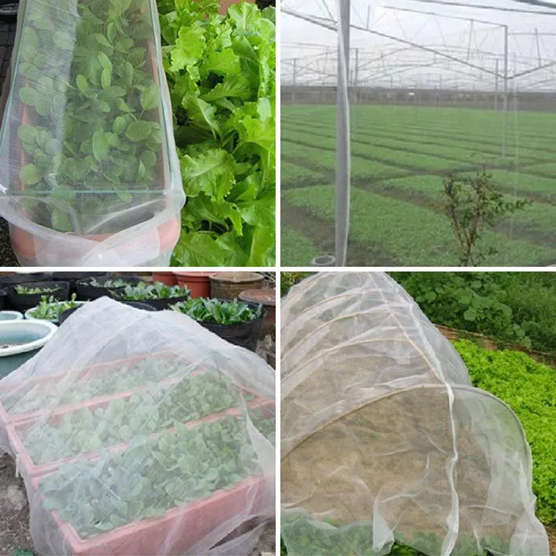 Supports Plant Vegetables Insect Protection Net Garden Fruit Care Cover Flowers Protective Net Greenhouse Pest Control Antibird Mesh Net