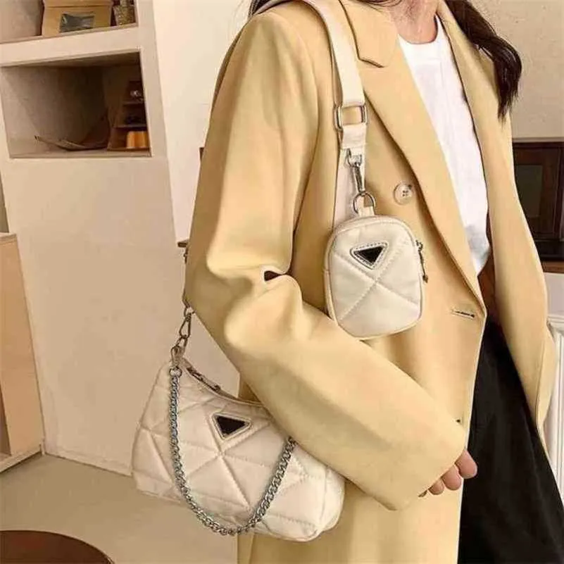 2023 Top Design Luxury Bags high quality Hot Advanced sense spring three piece cross body This year's