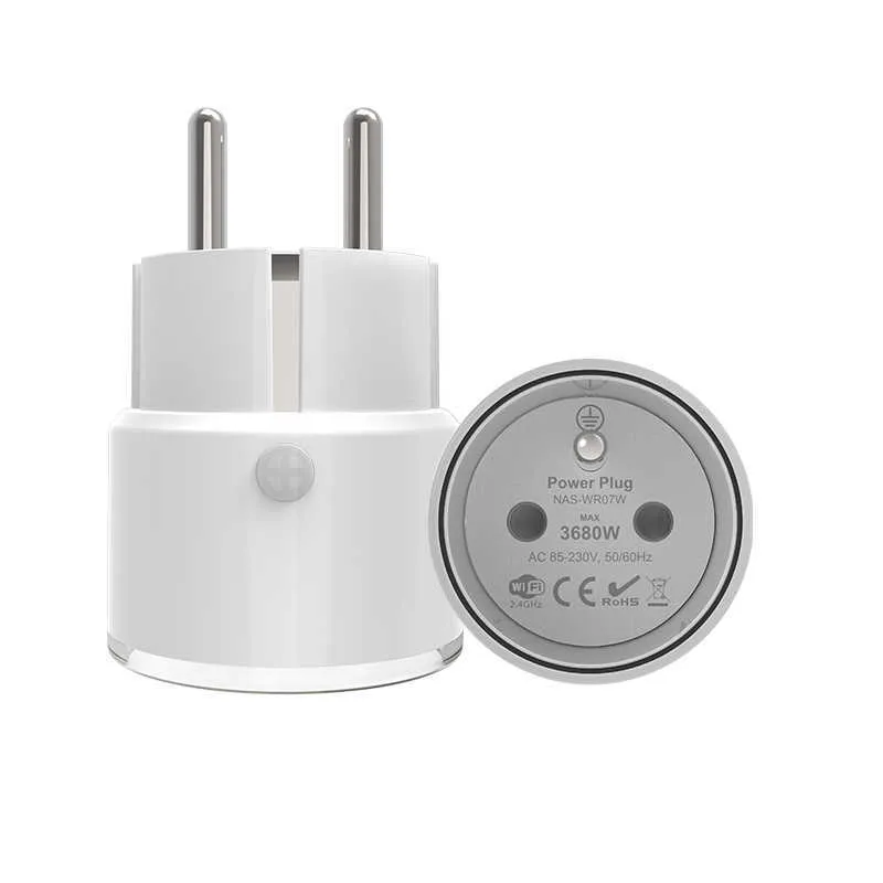 Smart plug with pin earthing, Zigbee®