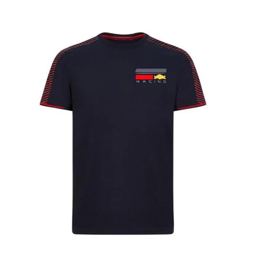 レーシングスーツ記念文化TシャツスポーツとレジャーラウンドネックトップTEE307U