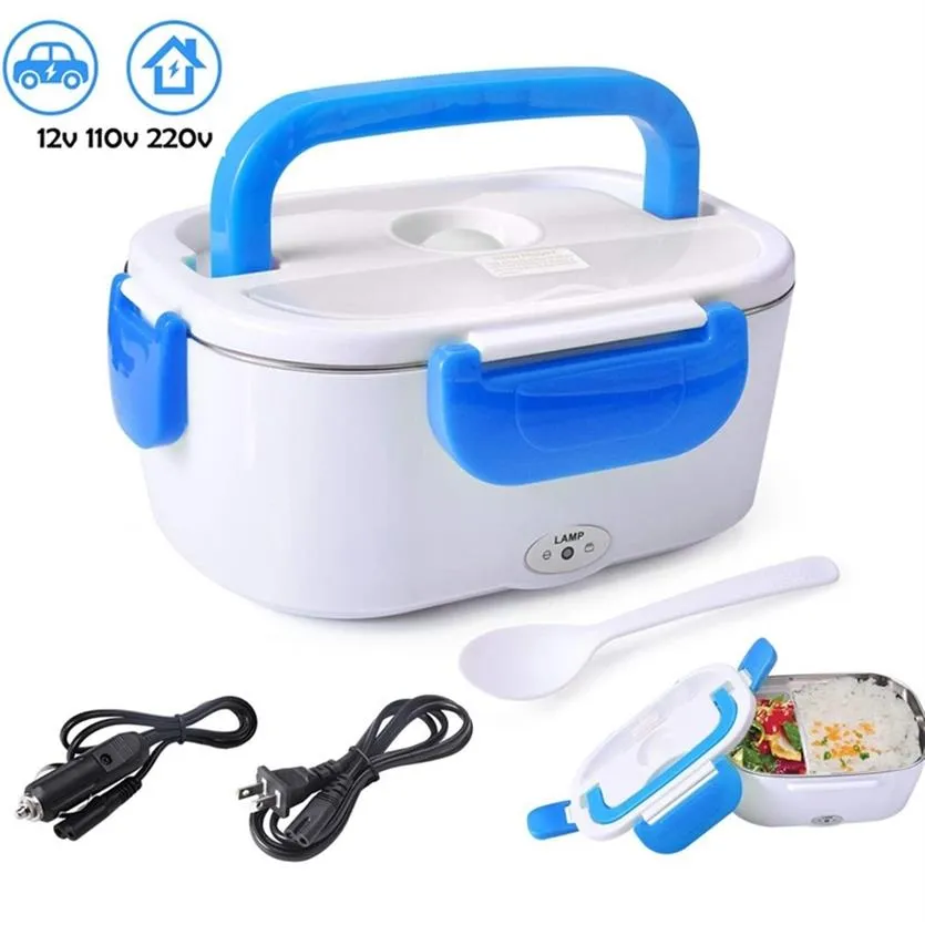 220V 110V 12V Electric Lunch Box For Car Home Electric Heat Lunch Box Food Container Lunchbox For Food Keep Warmer 2010162333