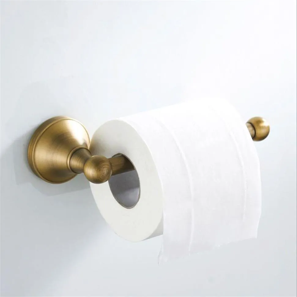 Antigo Suporte para Rolo de Sanita Bronze Banheiro Dourado Papel Higiênico Porta Toalhas Preto Cromado Prateleira para Lenços de Cozinha Branco214O