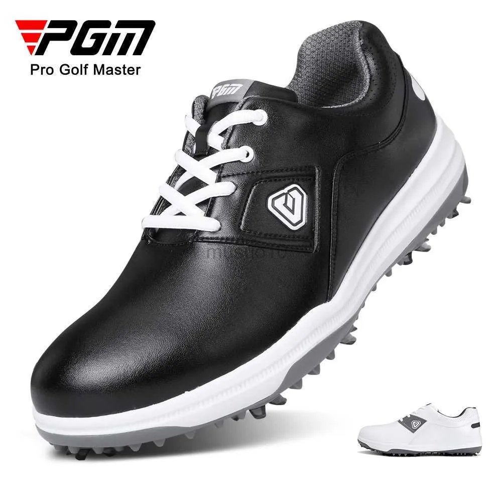 Altri prodotti da golf PGM Nuove scarpe da golf da uomo Scarpe da golf impermeabili in super fibra Attività ds Intersuola morbida HKD230727