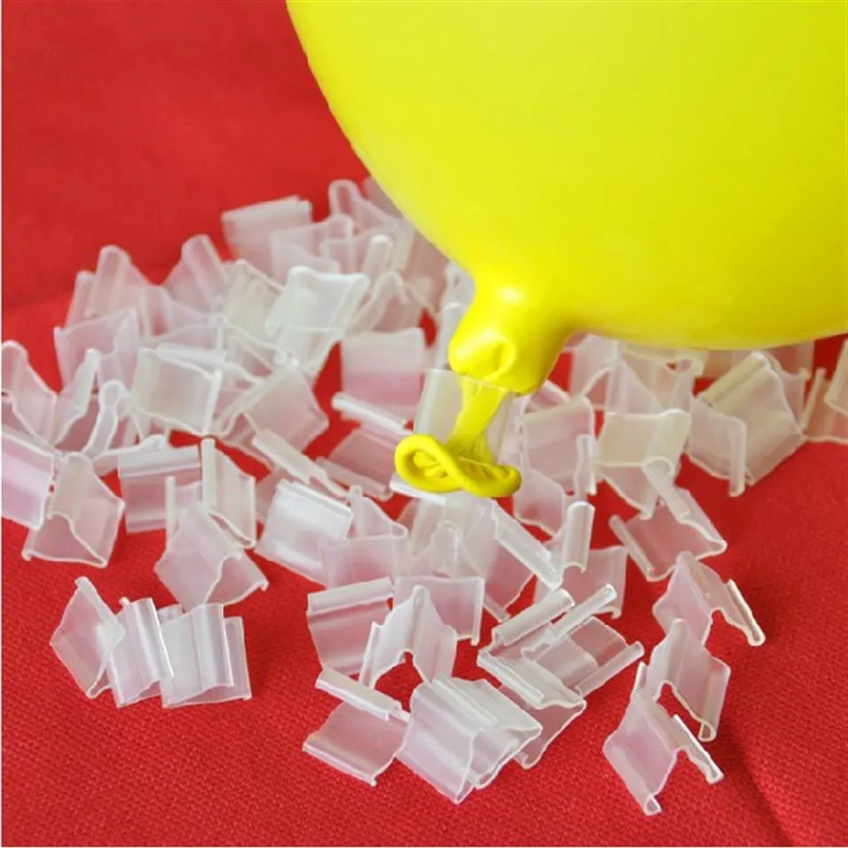 V Shape Balloon Clip Air Balls Inflatable Toys Wedding Party Birthday Decoration Event & Party Supplies Balloon Sealin275b