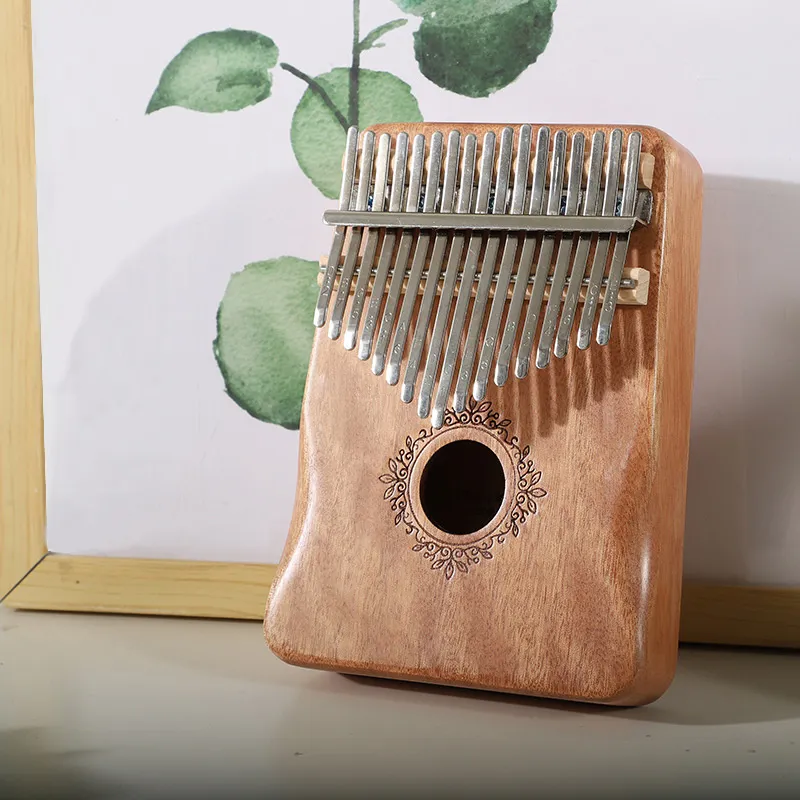 Mini Kalimba 8 Touches En Bois, Lot De 3 Mini Instruments De Musique à Pouce 8