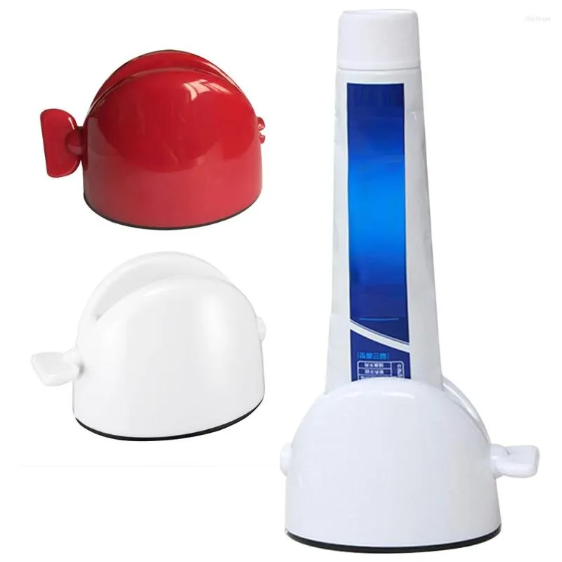 Set di accessori per il bagno Accessori per la decorazione del bagno Spremiagrumi per tubetti di dentifricio Dispenser in plastica portatile facile Goccia