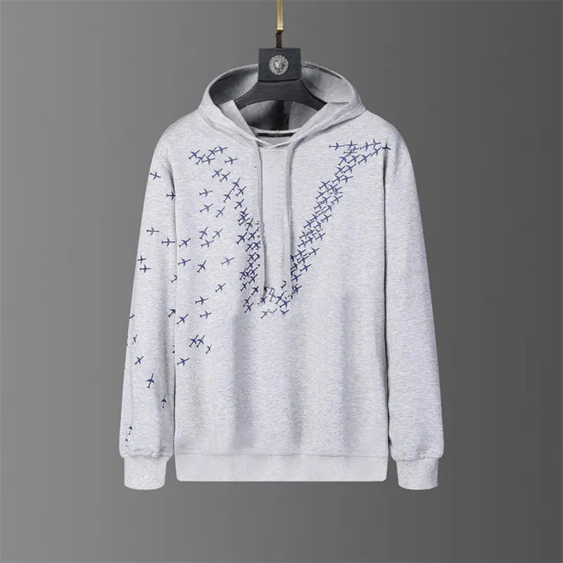 Męskie męskie bluzy z kapturem moda moda Stylist Stylist kreskówka Shark Printing Hoodie Kurtka Man Women Wysoka jakość swobodne bluzy 3 kolory azjatyckie rozmiar QAQ