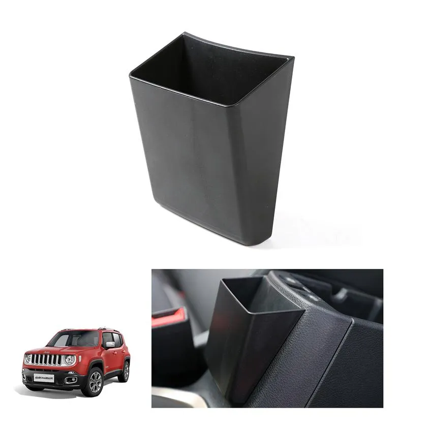 Jeep Renegade Car Armrest Storage Central Box for Jeep Renegade 2016 ABSインテリアアクセサリースタイリング247z