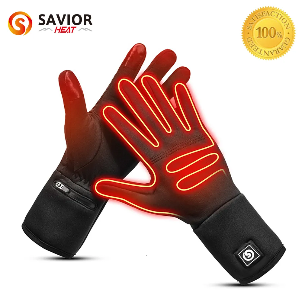 Ski Gloves Savior Heat Liner Heated Winter Warm Skiing Outdoor Sports  Motorcycling Riding Fishing Hunting 2023 230726 From Bian06, $201.68