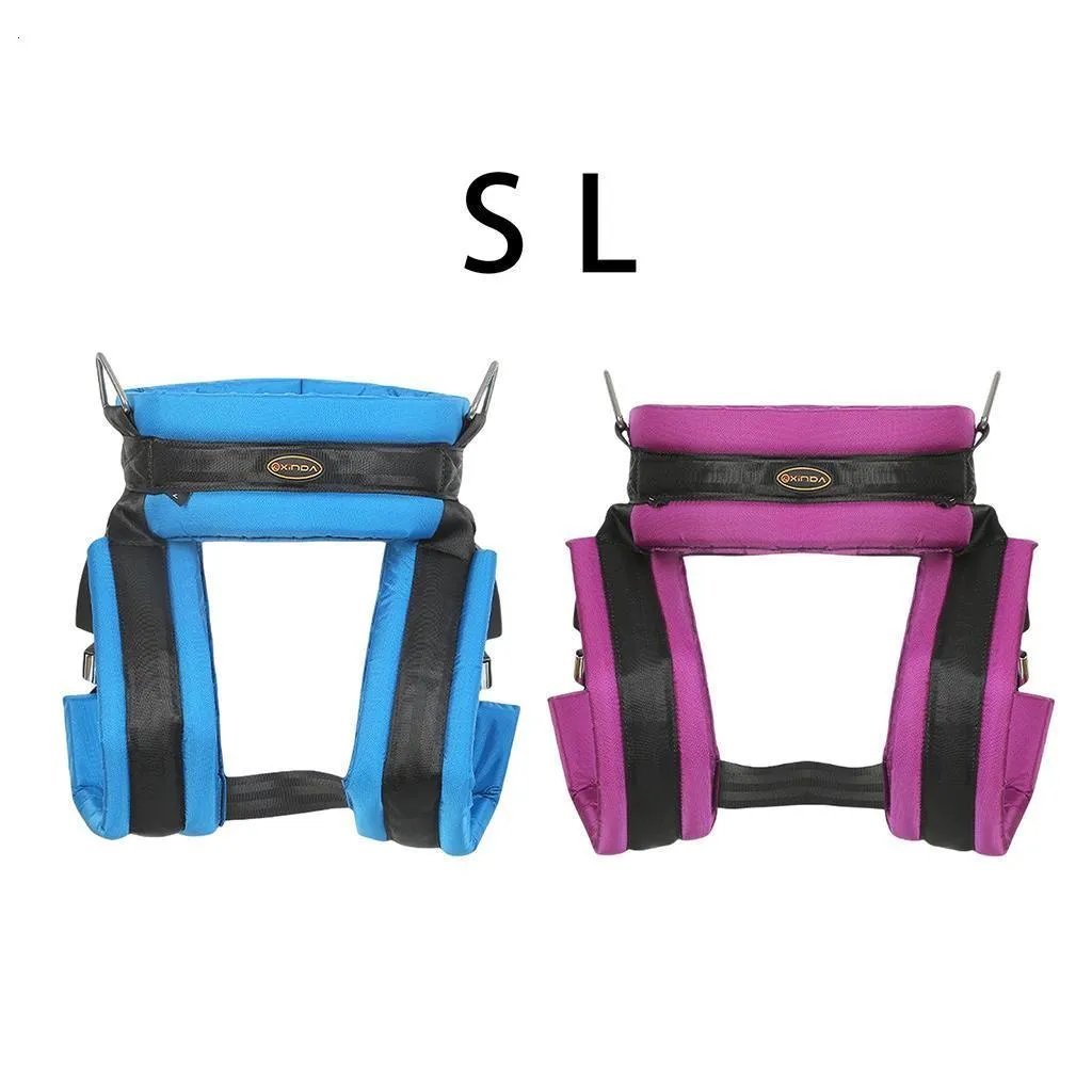 Klättringslep Nylon bungee trampolin Harness Safety Belt Gear Quick Release Protection med spänne för barn 230726