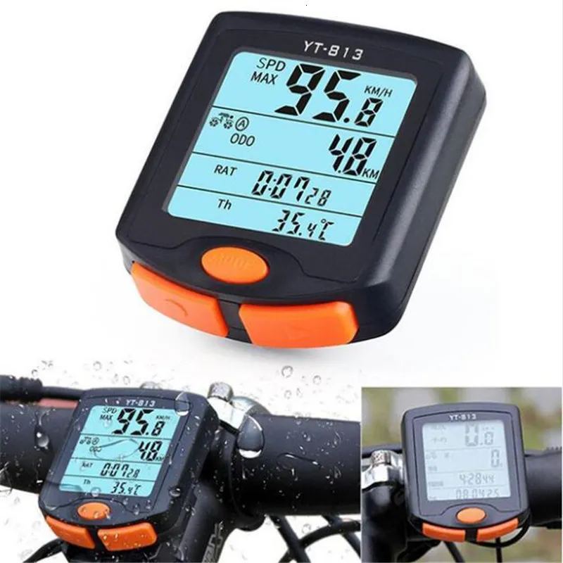 BOGEER YT 813 Wireless Bike Gps Speedometer Multifunctional