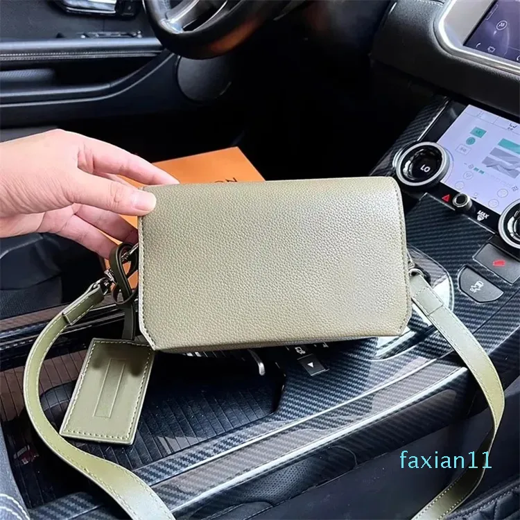 Mini torba na ramię mężczyźni Crossbody portfel magnetyczna klamra klapka ręka torba torebka Odłączona pasek sprzęgło skórzana torebka z bagażem Wewnętrzna torebka z suwakiem