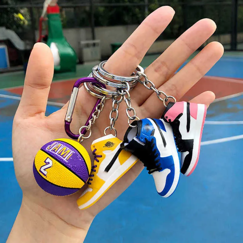 Porte-clés ballon de basket gravé