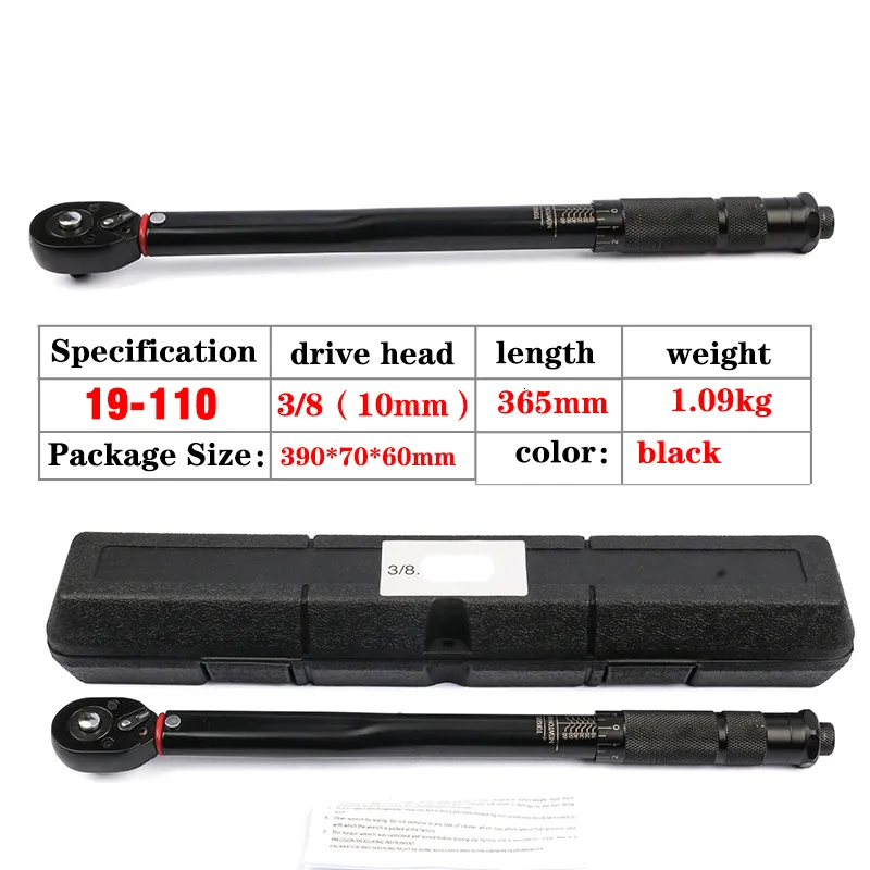 DHgate.com:3/8 Inch Square Drive Torque Wrench, 19-110NM Two Way ...