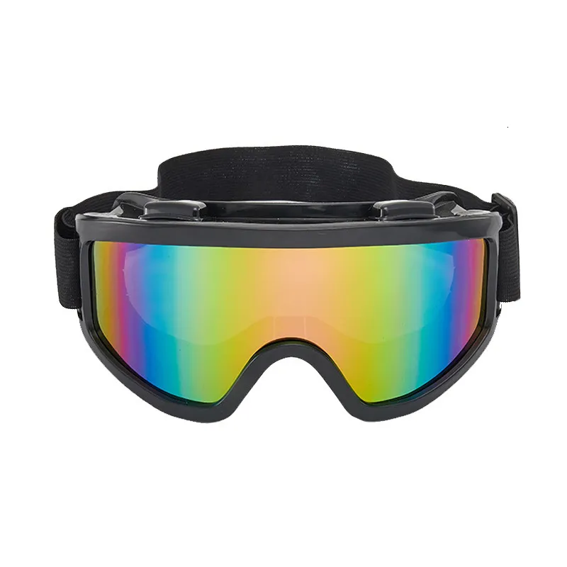 Ski Goggles Snowboard Mountain Skiing Eyewear Snowmobile Winter Sport Goggle Snow Glasses ColorfulGlasses 230726