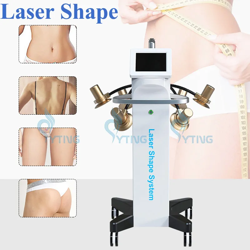 6D Laser Lipolaser Gewichtsverlust Schlankheitsmaschine Nicht-invasive 532 nm 635 nm Lipo Laser Fettschmelzende Cellulite-Reduktion