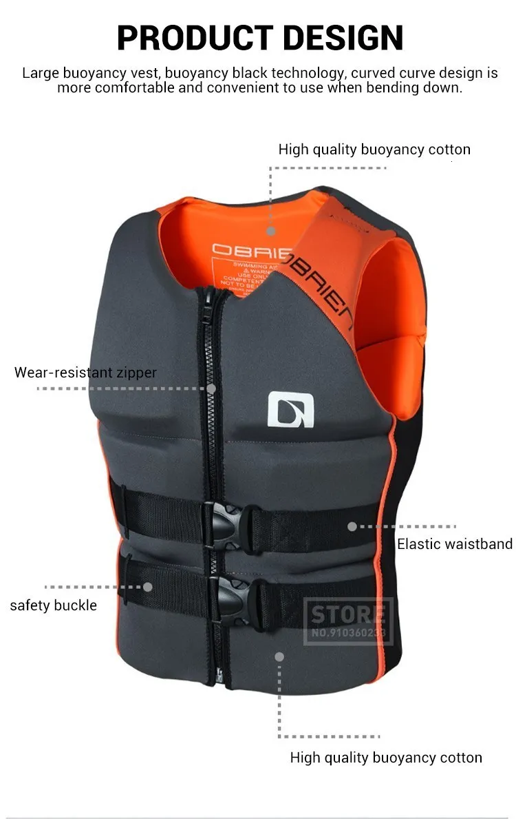 Buoy Life Jackets Kayak Life Vest Adults Surf Life Jacket Ski Motorboats  Wakeboard Raft For Boats Fishing Vest Swimming Drifting Vest Rescue 230727  From Wai05, $30.95