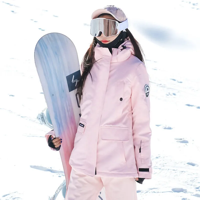 Autres Articles de Sport Hiver Imperméable Femme Neige Manteaux Chaud Snowboard Femme Ski Coupe-Vent Survêtement Sport Montagne Femmes Survêtement 230726