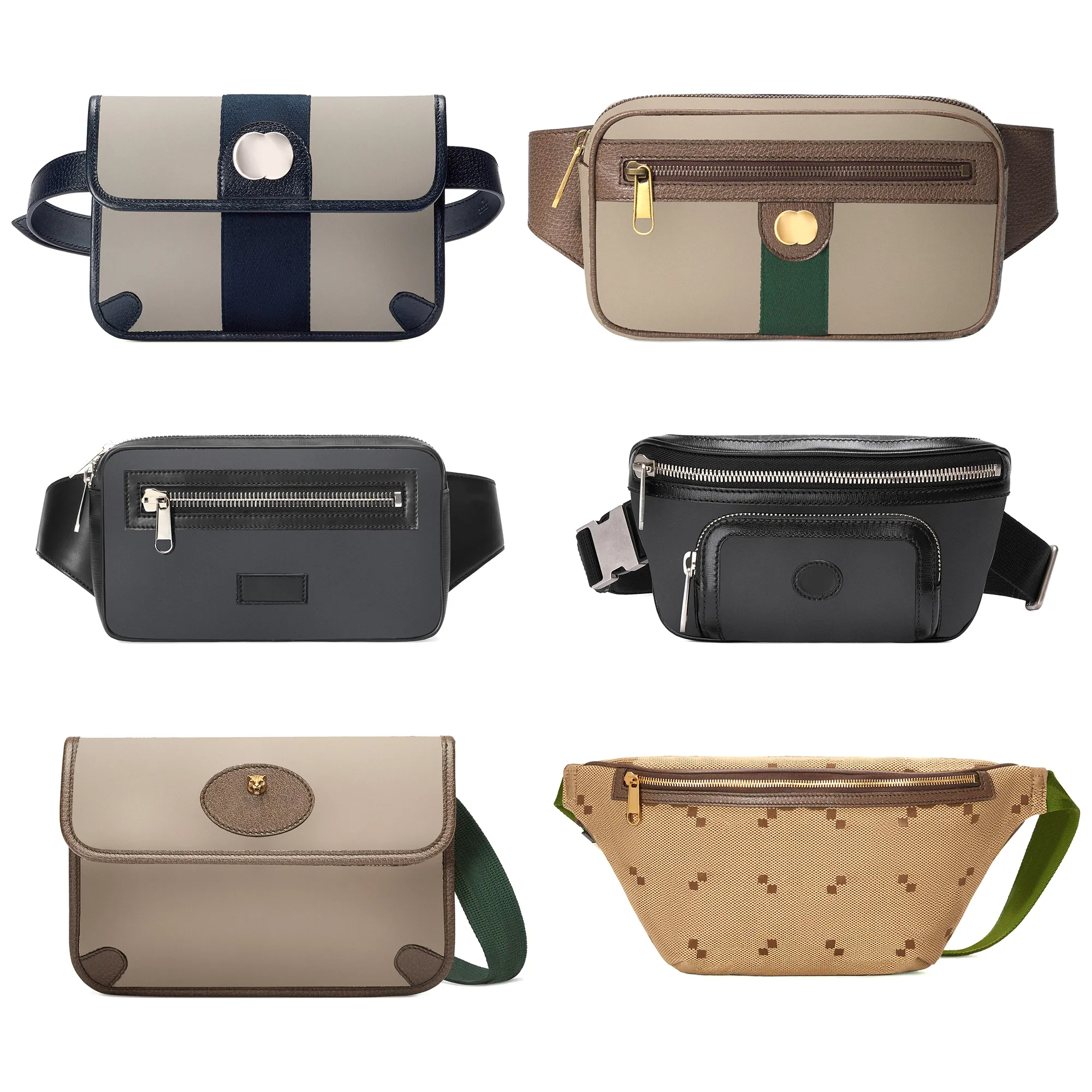 Fanny Pack Ophidia rétro sac Marmont Tapes Luxurys Designer Sac à main