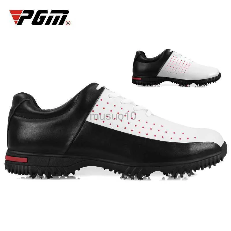 Autres produits de golf Chaussures de golf PGM Chaussures de golf imperméables et respirantes pour hommes Chaussures de sport à pointes pour hommes Baskets antidérapantes XZ069 HKD230727