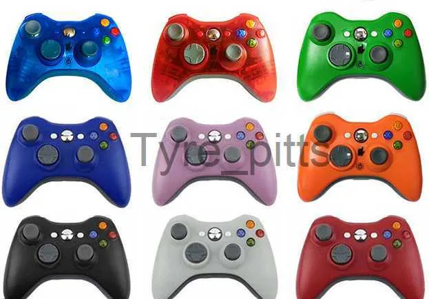 Controladores de jogo joysticks gamepad para xbox 360 sem fio/controlador com fio para xbox 360 console 2.4g sem fio joystick para xbox360 pc controlador de jogo joypad x0727