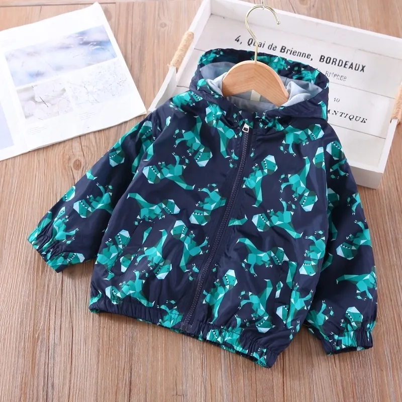 Jaquetas Meninos Para 26 Anos Chegada Primavera E Outono Desenhos Animados Dinossauro Verde Cardigan Roupas Infantis Casaco 230726