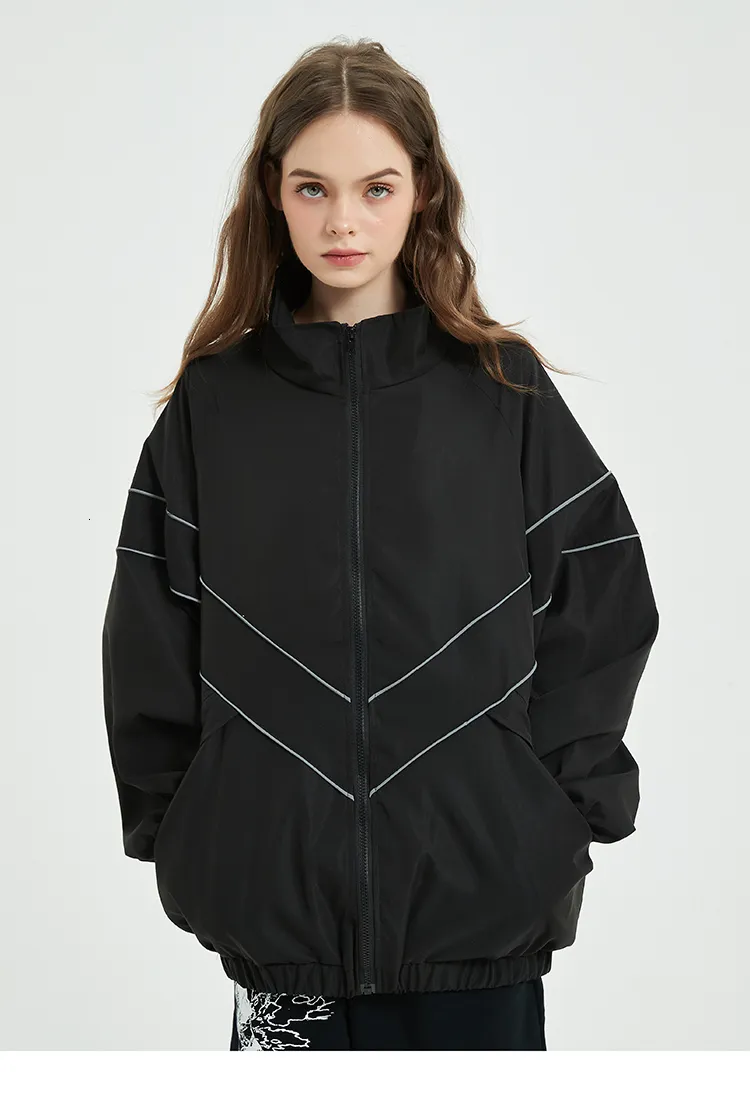 DHgate.com:Mens Reflective Striped Windbreaker Jacket, Hip Hop Streetwear Coat, Zipper Up, Harajuku Thin Sports Jacket, Black and Blue:Apparel DHgate.com:Mens Reflective Striped Windbreaker Jacket, Hip Hop Streetwear Coat, Zipper Up, Harajuku Thin Sports Jacket, Black and Blue:Apparel