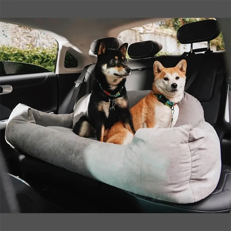 Caixas para gatos Casas Cachorro grande Cão de viagem Capa para assento de carro Rede dobrável Bolsa para animais de estimação Transporte para cães Transporte de cães Perro Autostoel 230726