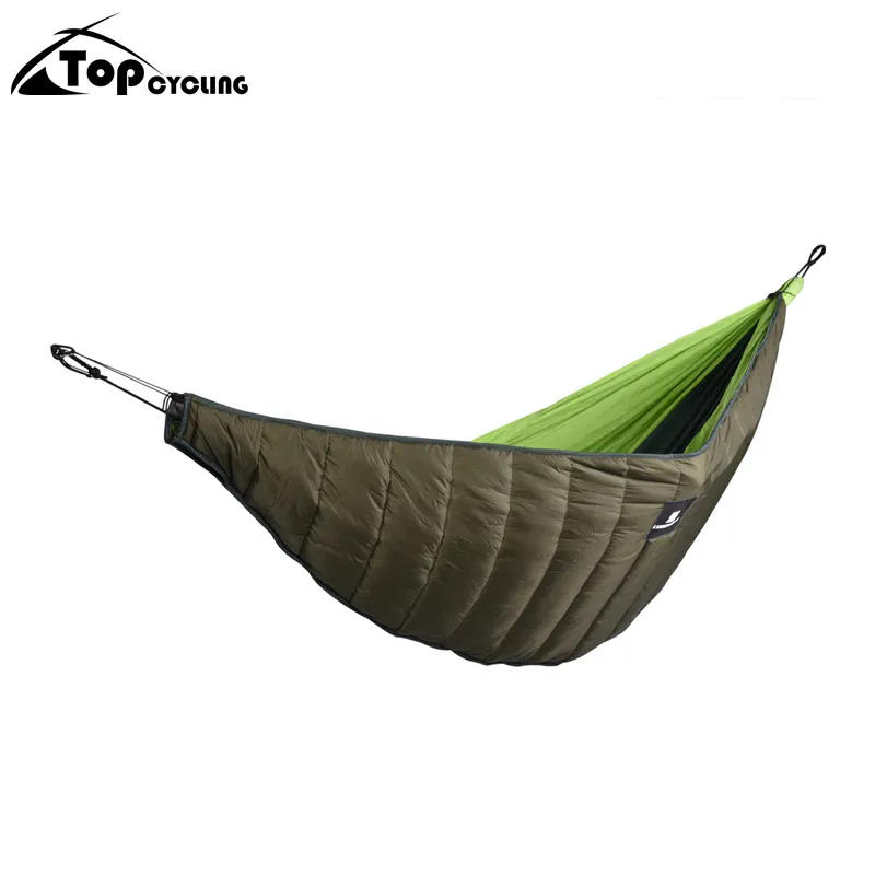 Sacs de couchage Lixada ultra-léger hiver camping en plein air hamac sous-couette Portable chaud sous couette couverture coton 230726