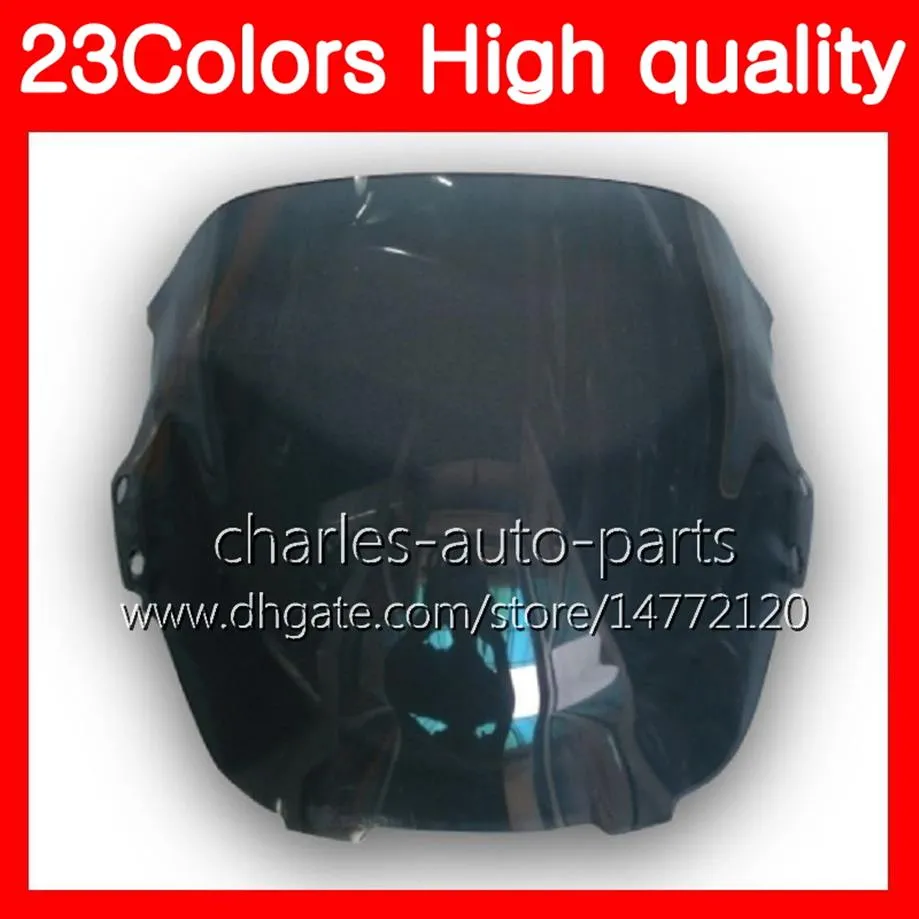 100 ٪ جديد الزجاج الأمامي للدراجات النارية لهوندا CBR600F3 CBR 600 CBR600 F3 97 98 CBR600RR CBR 600 F3 1997 1998 Chrome Black Clear Smoke Wi285y