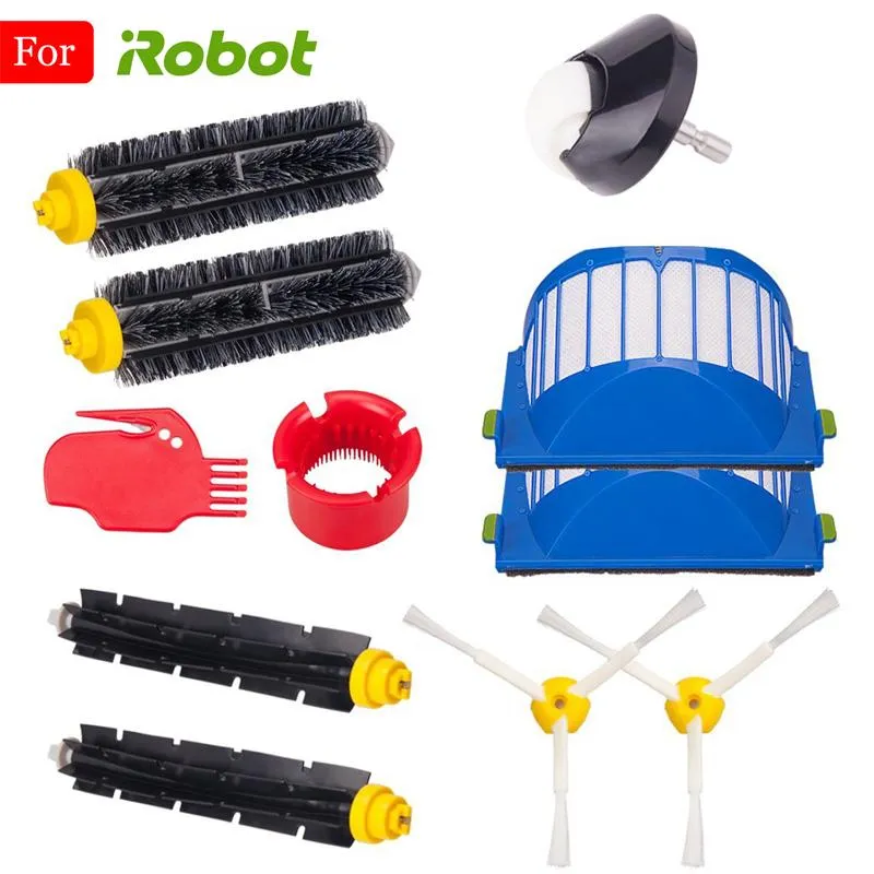 Brosse latérale de rechange à 3 bras pour aspirateur robot Irobot Roomba série 500 600 550 595 610 620 630 650 670 680 690