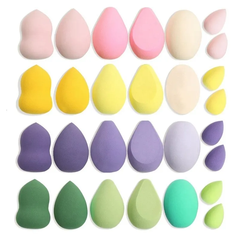 Aplikatorzy gąbek bawełna 4 szt. Makeup Blender Beauty Sponge Sponge Sponge makijażu makijażu do proszku narzędzie do urody makijażu 230726