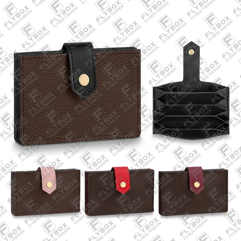 M80878 M69761 Porte Cartes Kredi Kartı Tutucu Cüzdan Anahtar Keski Para Çantası Kadınlar Moda Lüks Tasarımcı İş Yüksek Kalite Üst 5A Çanta