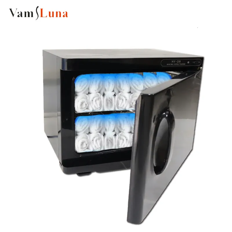 Nail Art Equipment 2in1 Towel Warmer 23L Large Capacity Cabinet For Sterilization Disinfection Manicure Sterilizer Beauty Salon Barber 230726