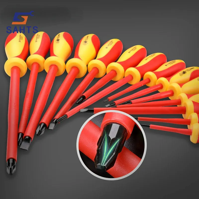 SAHTS TOOL VDE Insulated Electrician Insulated Screwdriver Set 1000V S2