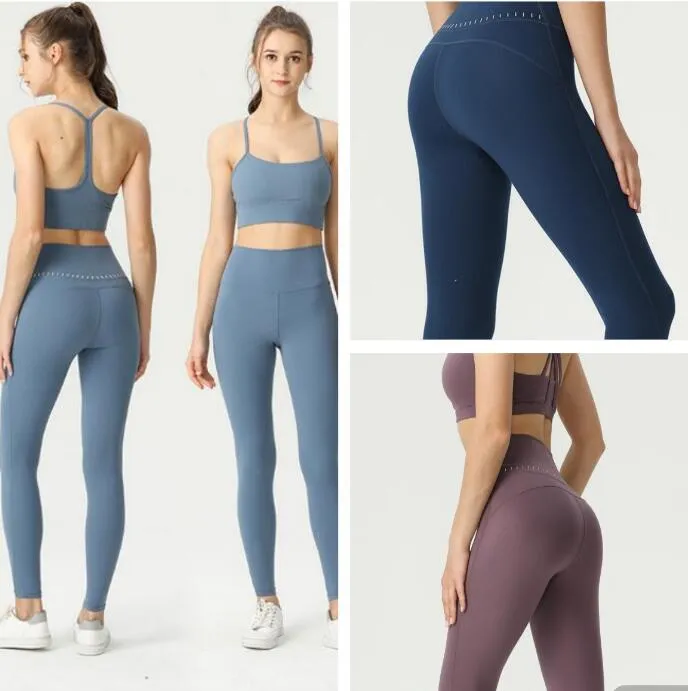 Womens High Waisted Yoga Gym Set: Bra, Leggings, And Beyond Yoga Cropped  Tank For Fitness And Workout From Lazylace, $18.58